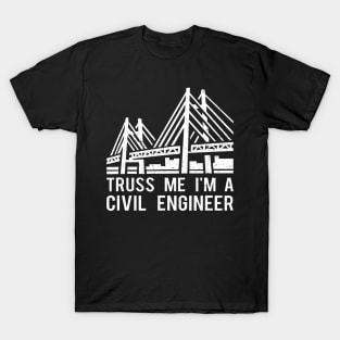 Civil Engineer Bridge Design Engineering T-Shirt